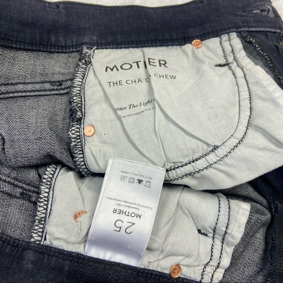 Mother jeans Cha Cha Chew in “Leave the Light On” distressed bell hem size 25 - Picture 6 of 9